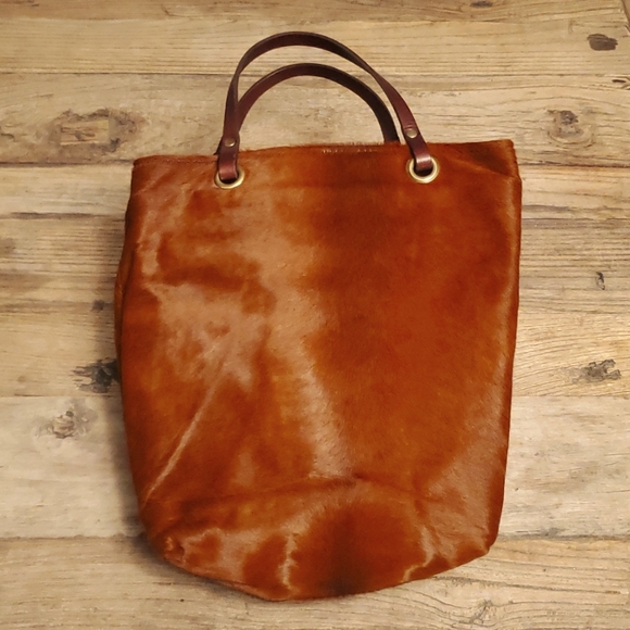 J & M Davidson cowhide handbag - Picture 3 of 6